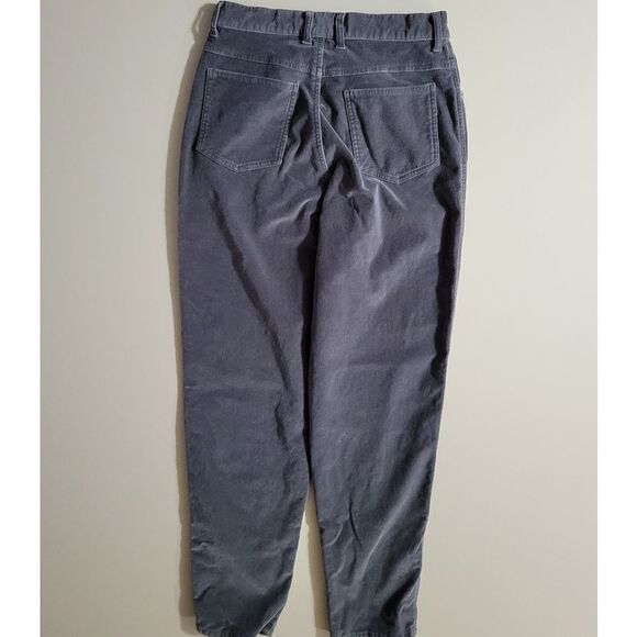 Denim & Co. Gray Velvet Jeans - Picture 10 of 10